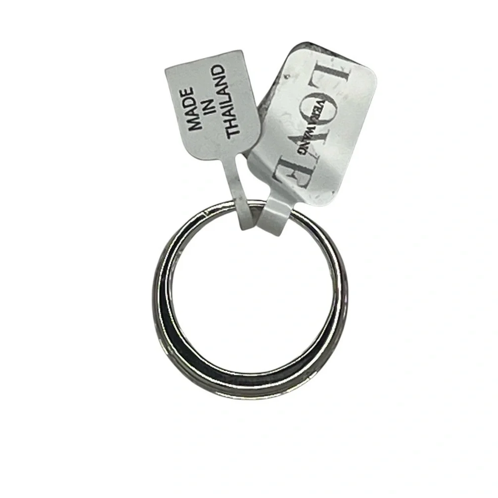 Vera Wang Men's 1/20 CT. T.W. Diamond Four Stone Wedding Band in 14K White Gold - Picture 7 of 14